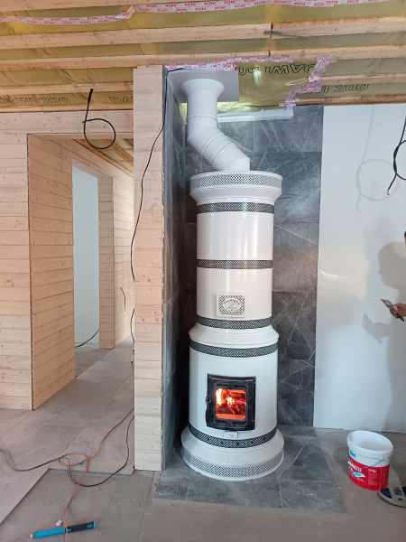 Печь круглая отопительная "ГОЛЛАНДКА КДМ-30"