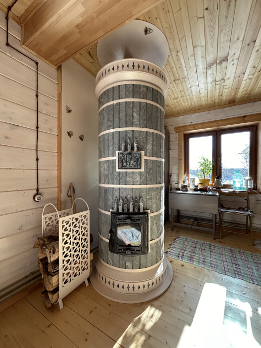 Печь отопительная "СУДАРЫНЯ" в талькохлорите