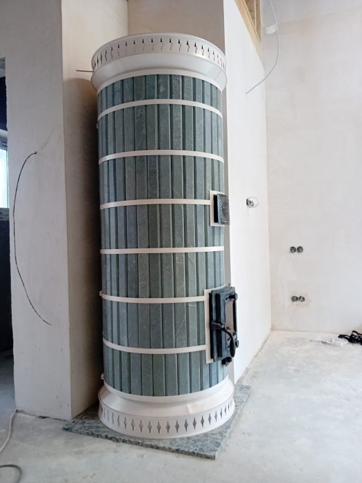 Печь отопительная "СУДАРЫНЯ" в талькохлорите