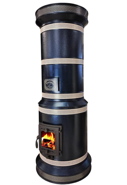 Печь круглая отопительная "ГОЛЛАНДКА КДМ-30"