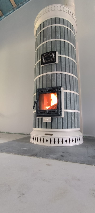 Печь отопительная "СУДАРЫНЯ" в талькохлорите
