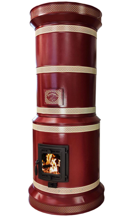 Печь круглая отопительная "ГОЛЛАНДКА КДМ-40"