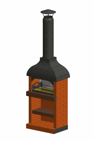 Основание под модуль барбекю