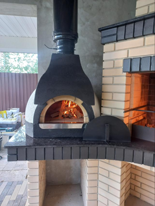 Печь помпейская "ПОМПЕЙКА-600 мобильная"