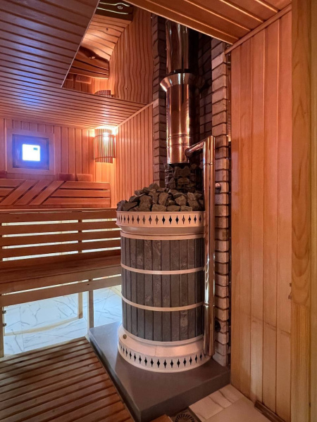 Печь банная «РУССКАЯ БАНЯ» в талькохлорите