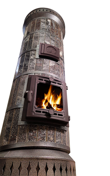 Печь отопительная "ЛАДУШКА" в амфиболите