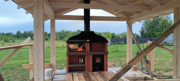 Модуль "КАЗАН+МАНГАЛ" (шоколад)