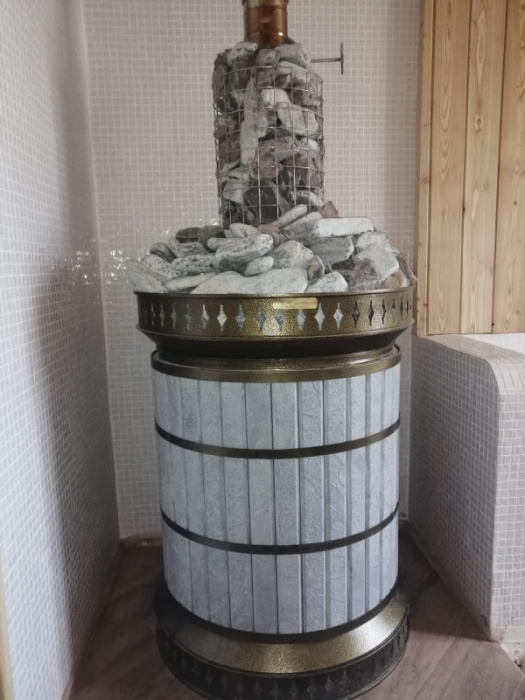 Сетка под камни из прутка