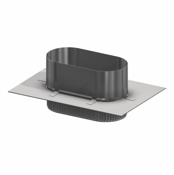 Монтажная площадка овальная