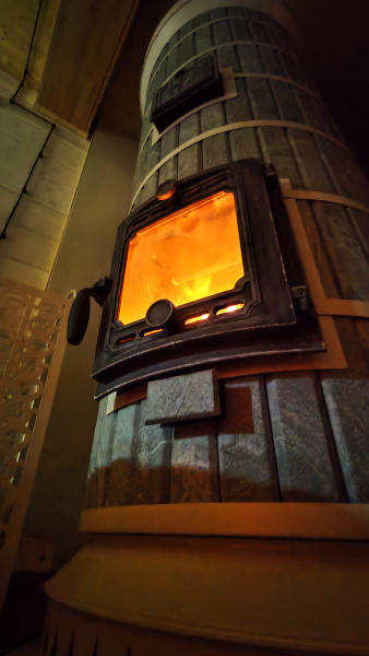 Печь отопительная "СУДАРЫНЯ" в талькохлорите