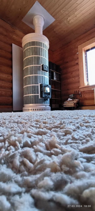 Печь отопительная "СУДАРЫНЯ" в талькохлорите