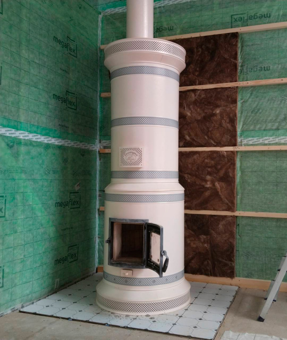 Печь круглая отопительная "ГОЛЛАНДКА КДМ-30"