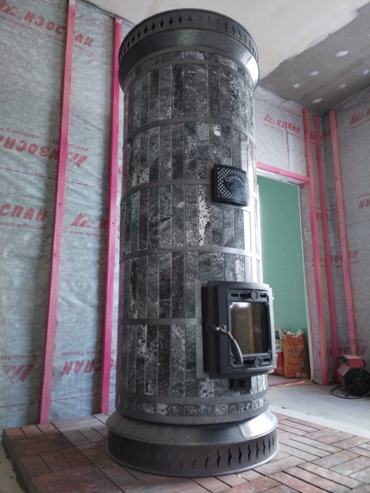 Печь отопительная "СУДАРЫНЯ" в змеевике