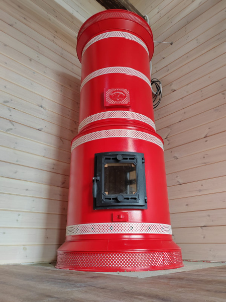 Печь круглая отопительная "ГОЛЛАНДКА КДМ-40"