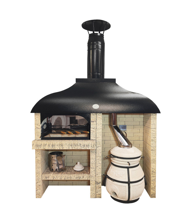 Модуль "МАНГАЛ+ТАНДЫР" (береза)