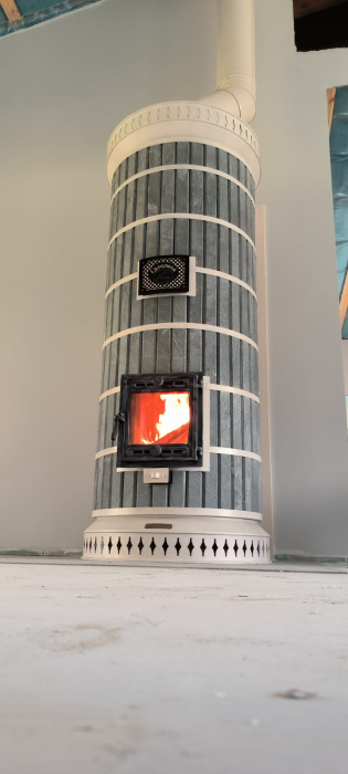 Печь отопительная "СУДАРЫНЯ" в талькохлорите