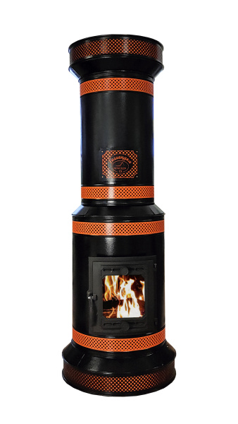Печь круглая отопительная "ГОЛЛАНДКА КДМ-15"