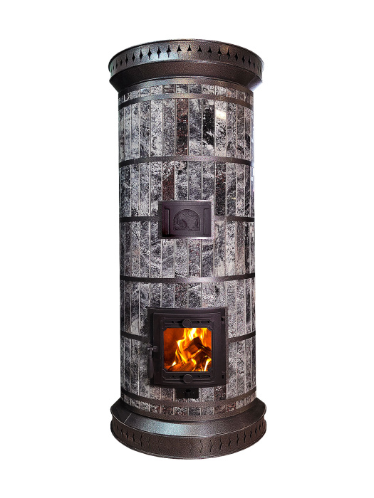 Печь отопительная "СУДАРЫНЯ" в амфиболите