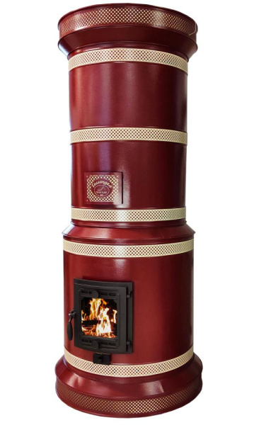 Печь круглая отопительная "ГОЛЛАНДКА КДМ-40"