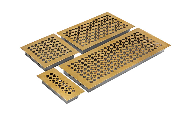 Решетка конвекционная ЗВЕЗДОЧКА (латунь)