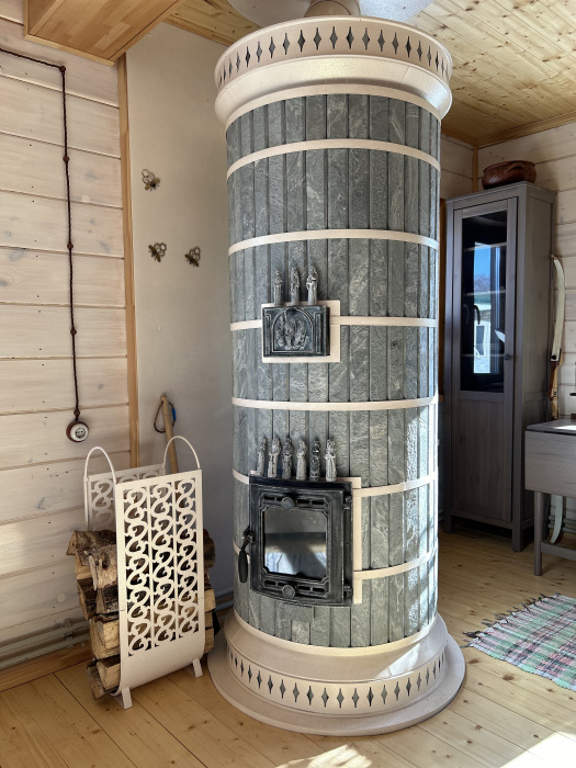 Печь отопительная "СУДАРЫНЯ" в талькохлорите