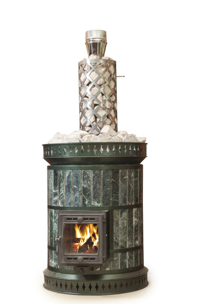 Печь банная «РУССКАЯ БАНЯ» в змеевике