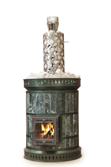 Печь банная «РУССКАЯ БАНЯ» в змеевике