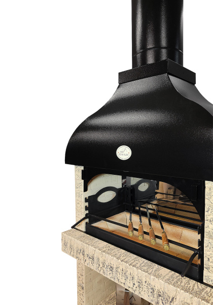 Модуль "КАЗАН+МАНГАЛ ЛАЙТ" (береза)