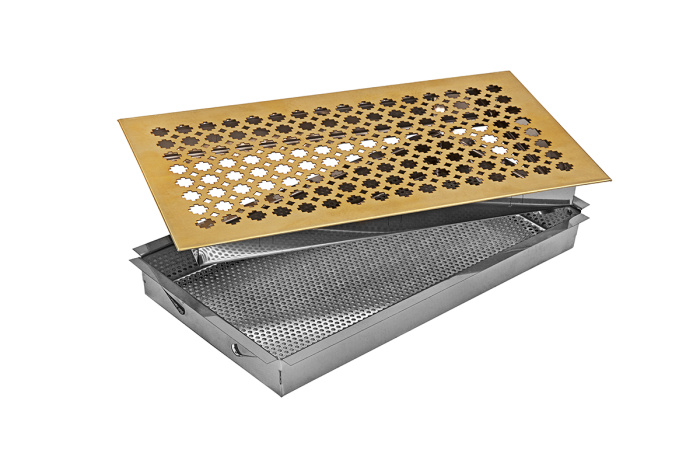 Решетка конвекционная ЗВЕЗДОЧКА (латунь)