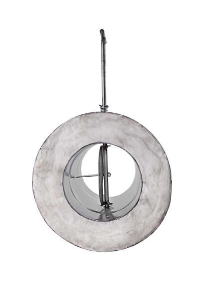 Заслонка поворотная изолированная