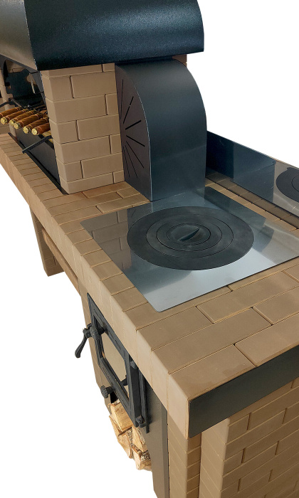 Модуль "КАЗАН+МАНГАЛ лайт (шоколад)"