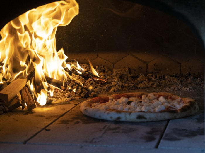 Печь помпейская "ПОМПЕЙКА-800" с подставкой