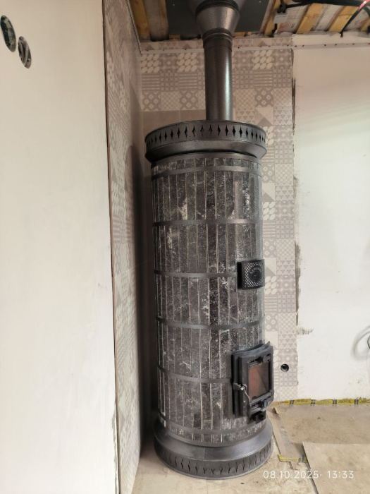 Печь отопительная "СУДАРЫНЯ" в амфиболите