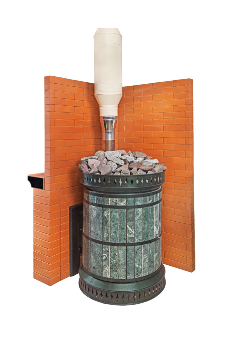 Печь банная «РУССКАЯ БАНЯ» в змеевике