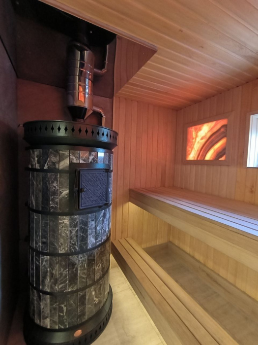 Печь банная «РУССКАЯ БАНЯ» С ЗАКРЫТОЙ КАМЕНКОЙ в змеевике