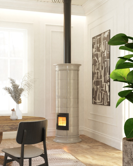 Печь отопительная "ПЕТРОГРАДСКАЯ" в изразце