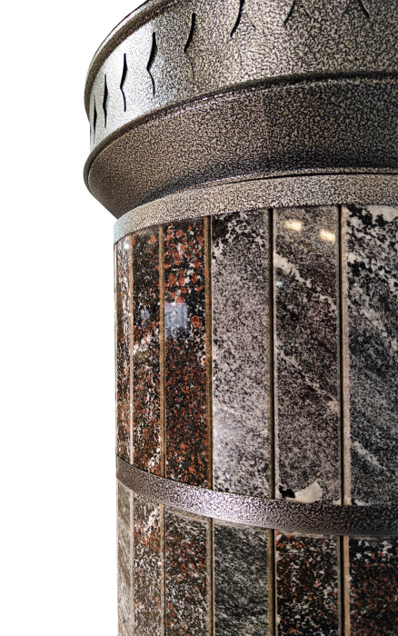 Печь отопительная "ЛАДУШКА" в амфиболите