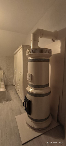 Печь круглая отопительная "ГОЛЛАНДКА КДМ-20"