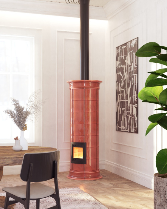 Печь отопительная "ПЕТРОГРАДСКАЯ" в изразце