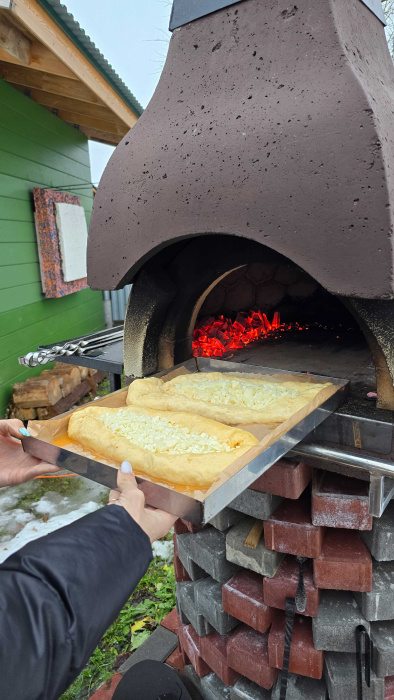 Печь помпейская "ПОМПЕЙКА-600 мобильная"
