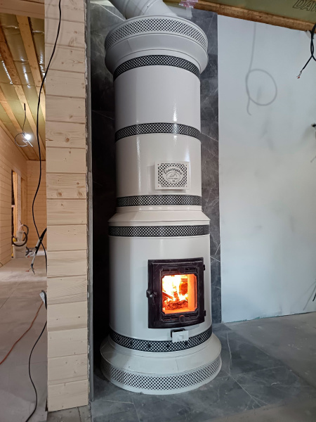 Печь круглая отопительная "ГОЛЛАНДКА КДМ-30"